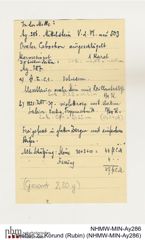 Etiketten zu Korund (Rubin) (NHMW-MIN-Ay286)